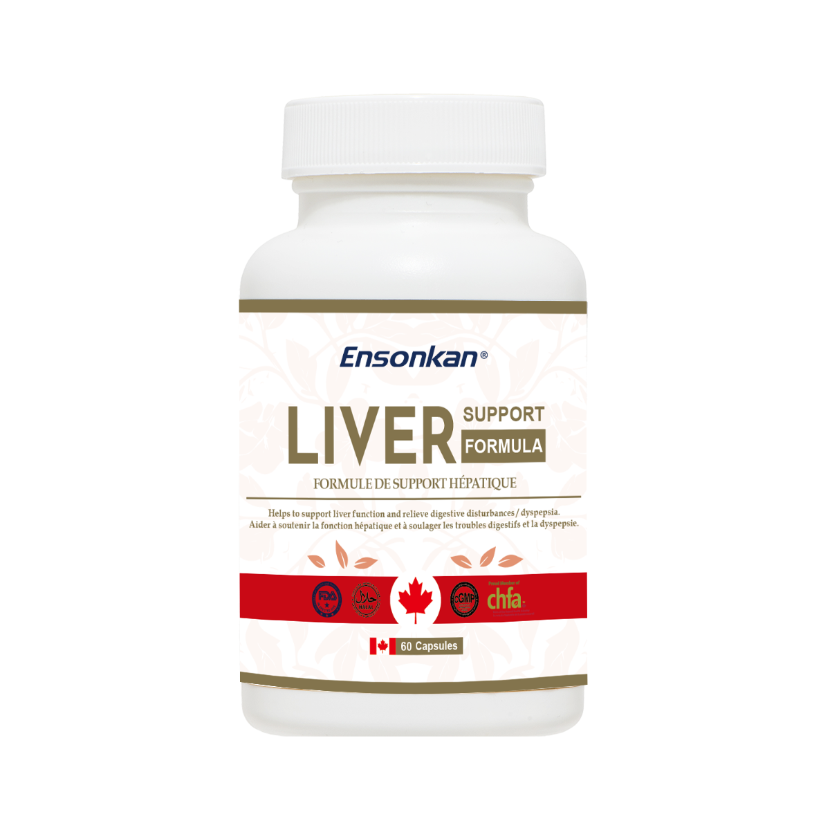 Ensonkan Liver Support Formula - 60 Capsules