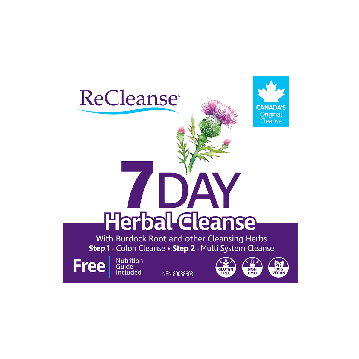 Prairie Naturals ReCleanse 7日纖Easy(1盒雙配方)