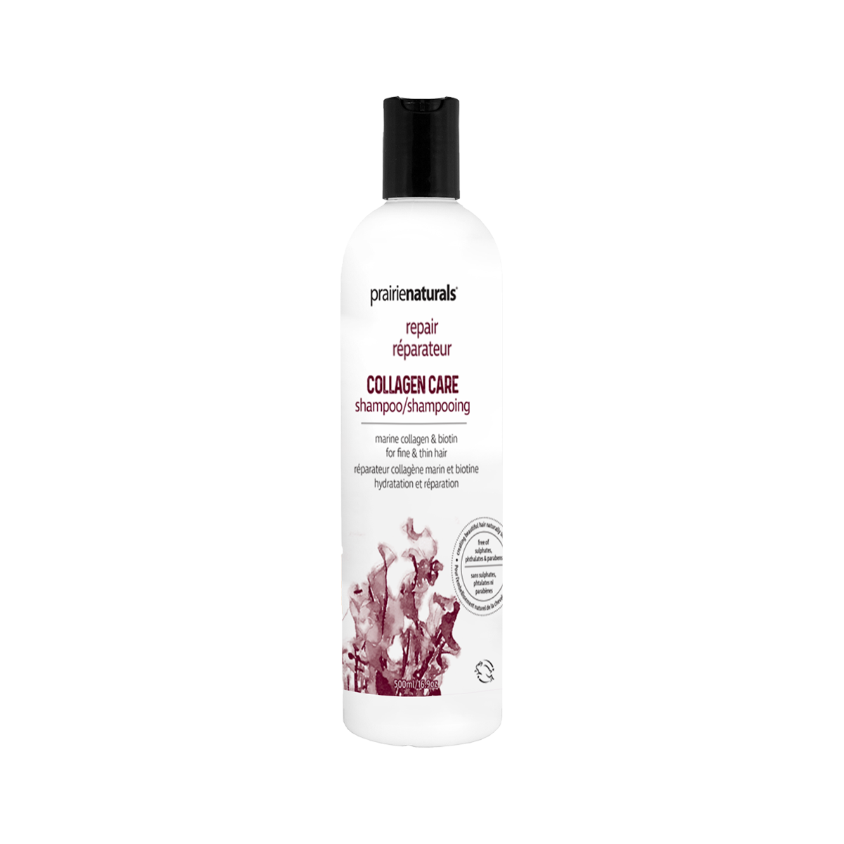 Prairie Naturals Collagen Care Marine Collagen & Biotin Shampoo / Shampooing 膠原蛋白修護洗頭水 500ml