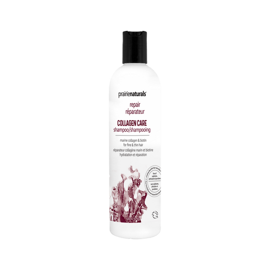 Prairie Naturals Collagen Care Marine Collagen & Biotin Shampoo / Shampooing 膠原蛋白修護洗頭水 500ml