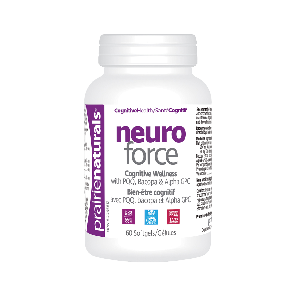 Prairie Naturals Neuro-Force  60 Capsules