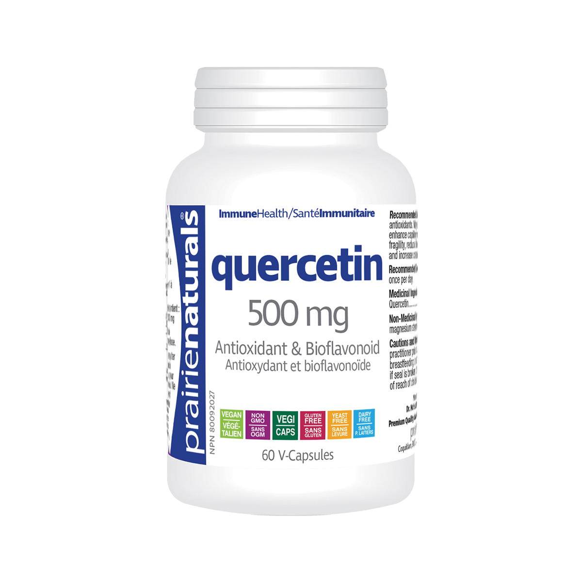 Prairie Naturals Quercetin 60 V-Capsules