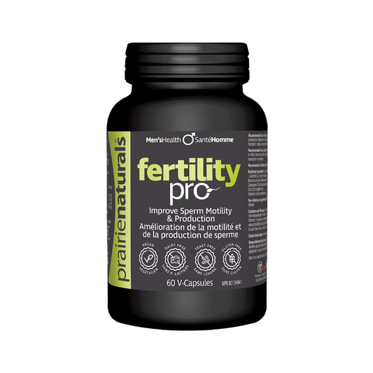 新品優惠 - Prairie Naturals Fertility Pro  60 V-capsles 男士生育配方 60粒