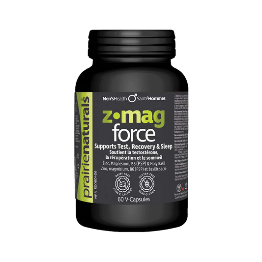 Prairie Naturals Z Mag-Force  60 Capsules吧（Exp: 2028/094）