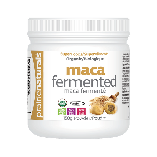Prairie Naturals Fermented Organic Maca Wholefood Powder 有機發酵瑪卡粉 150g Exp: 2024/12 (提高男性能力活力，緩解女性更年期的症狀）